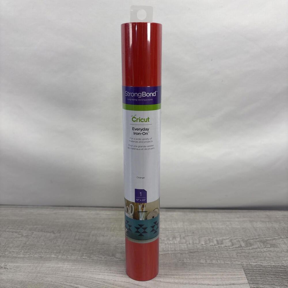 Cricut StrongBond Everyday Iron-On Vinyl Orange